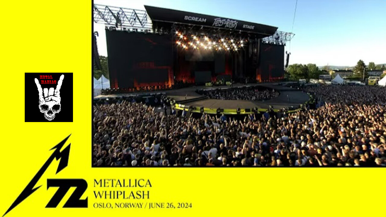 Metallica - Whiplash (Oslo Norway - June 26 2024)