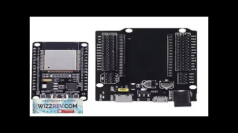 ESP32 Expansion Board Compatible with ESP32 WiFi+bluetooth Dual Core ESP32-DevKitC-32 Review