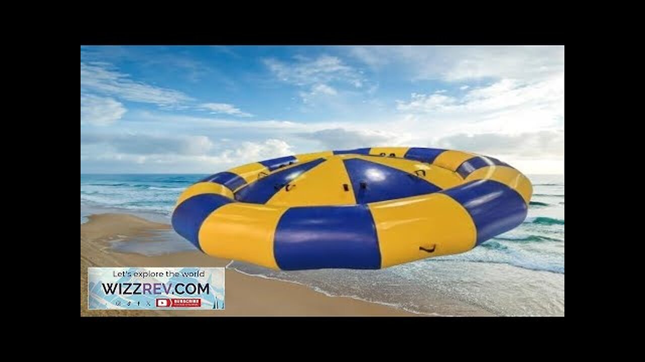 Inflatable Disco Boat Inflatable UFO Boat Inflatable 0.9mm PVC Towable River Disco Review