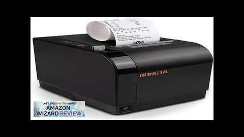 Rongta Thermal Receipt Printer 80mm Receipt Printers Thermal Pos Printer with Auto Review