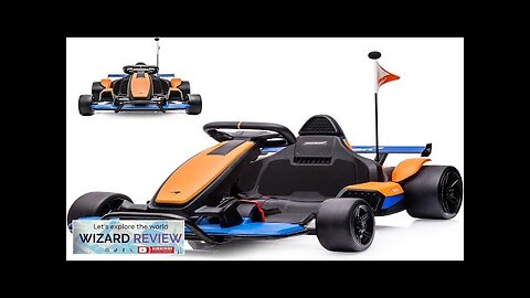 24V Electric Go Kart for Kids Hetoy Licensed McLaren Drift Racing Go Review