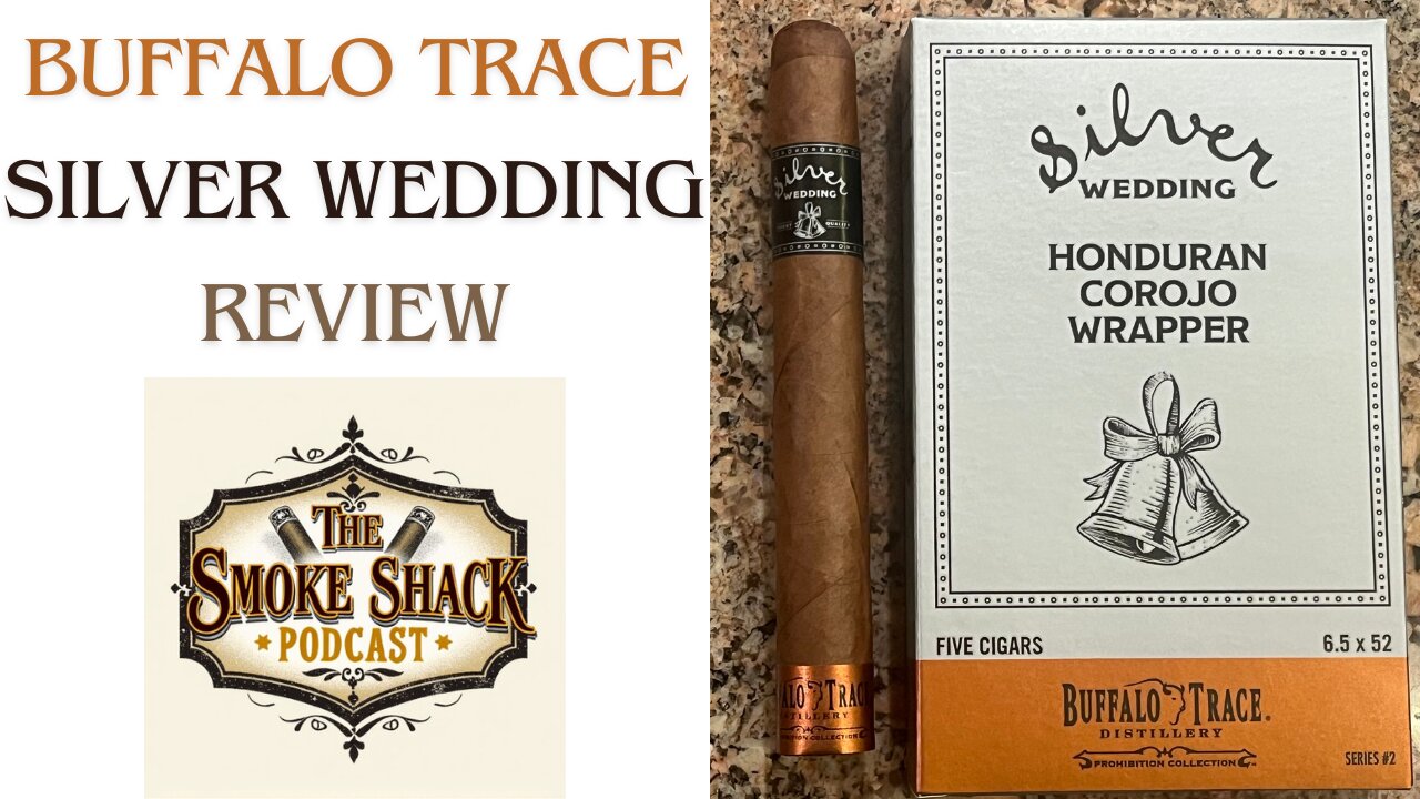 Buffalo Trace Prohibition Series #2 Silver Wedding Cigar Review – Paired with Buffalo Trace Bourbon