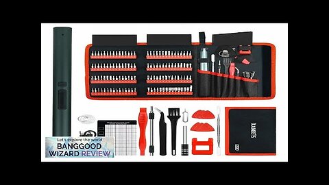 EU Direct KAIWEETS ES20 Electric Screwdriver Set 137-in-1 Cordless Precision Power Kit Review