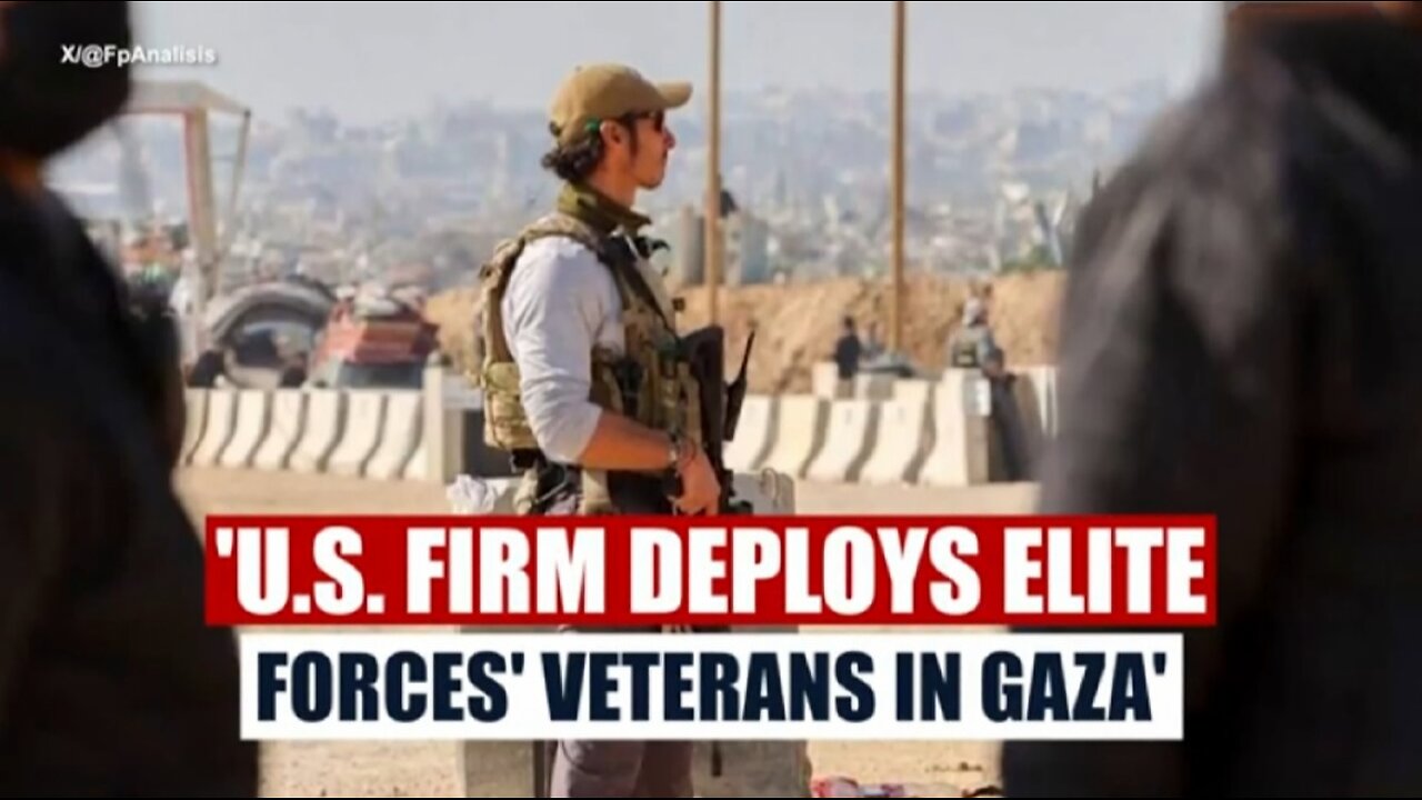 Trump Sends US Military To Gaza_ American Military Veterans Deployed