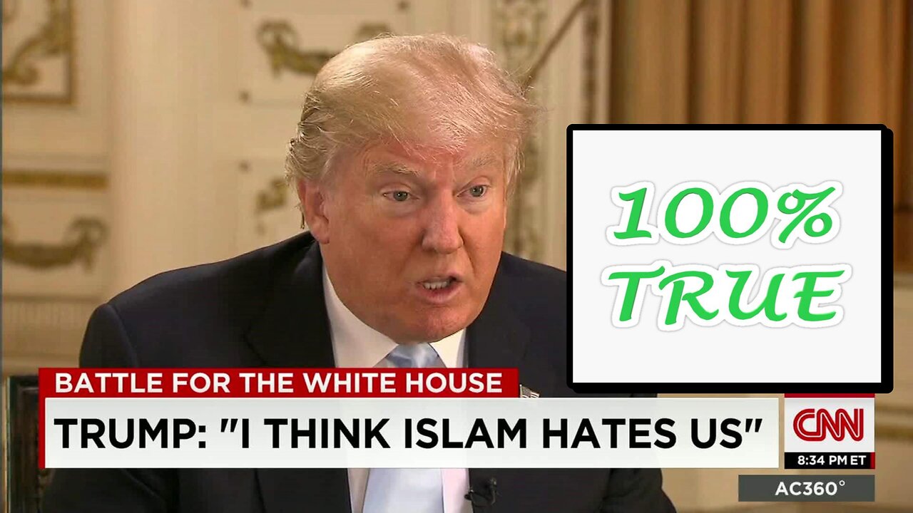 President Donald Trump: 'I Think Islam Hates us' | ፕሬዝዳንት ዶናልድ ትራምፕ፤ "እስልምና የሚጠላን ይመስለኛል"