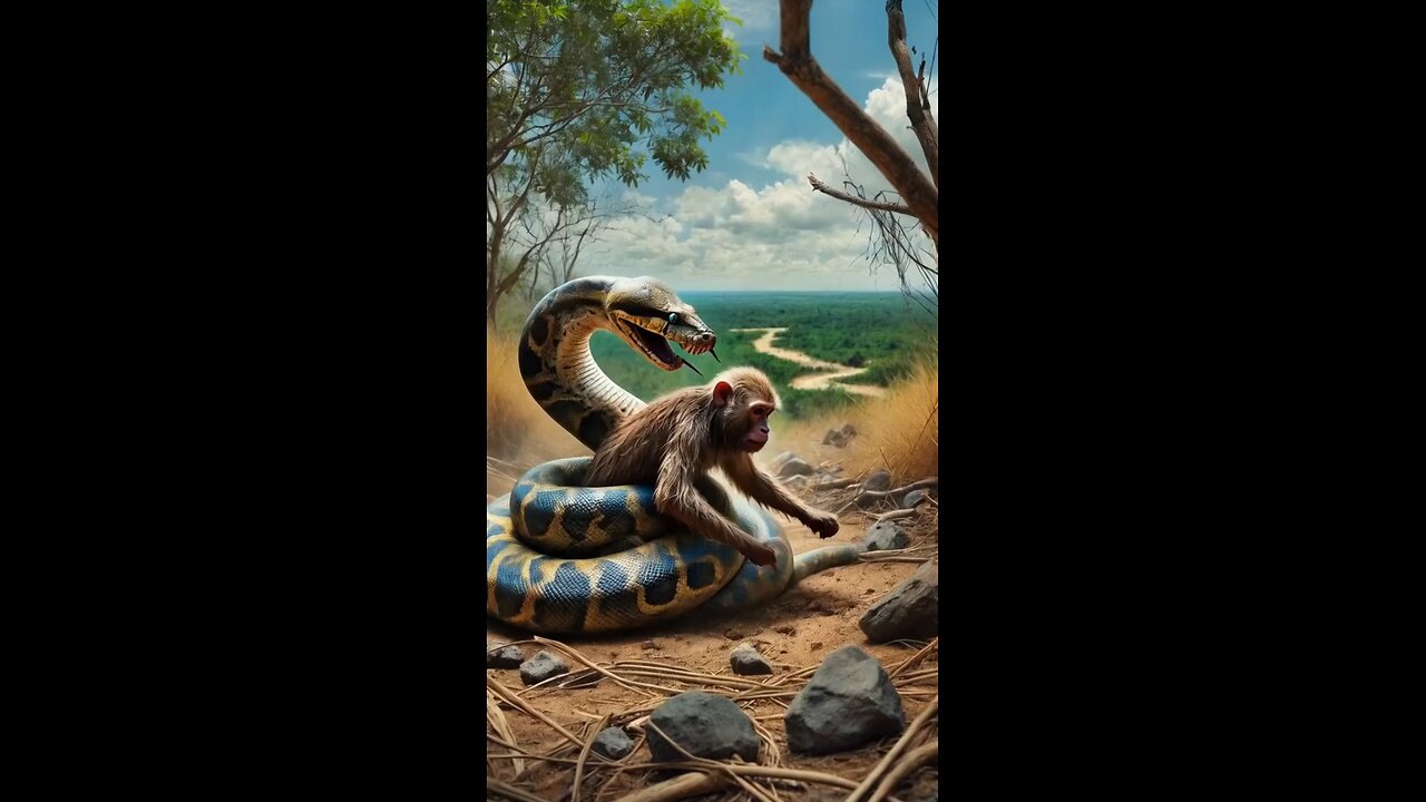 How will the monkey save itself?