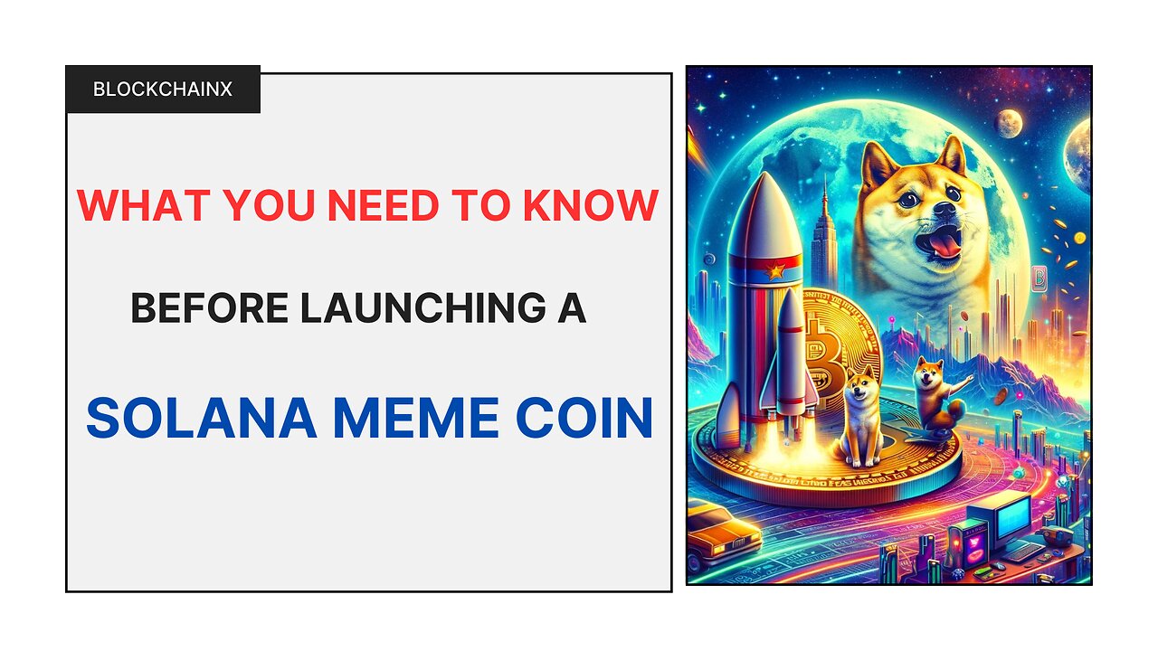 What You Need to Know Before Launching a Solana Meme Coin