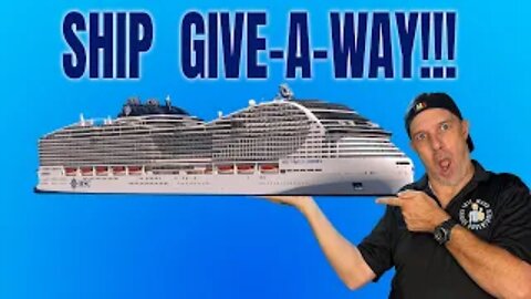 We're Giving Away A Cruise Ship!. Watch For Details!