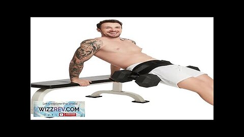 Hip Thrust Belt Glute Bridge Pad Workout With Dumbbells Kettlebells For Squats Review