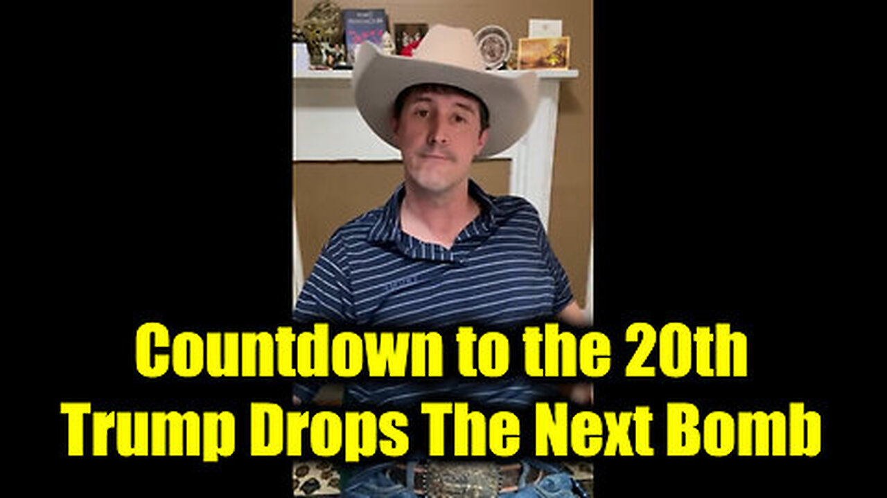 Derek Johnson ''Countdown to the 20th'' - Trump Drops The Next Bomb