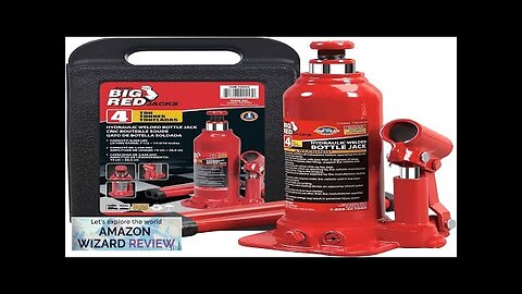 Torin T90413 Big Red Hydraulic Bottle Jack with Carrying Case 4 Ton Review