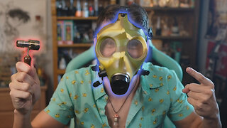 Gas Mask Smoke Sesh till I Cry.....