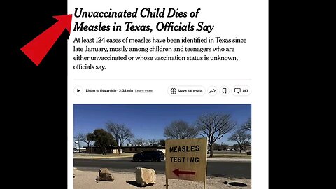 Measles OutBreak Texas