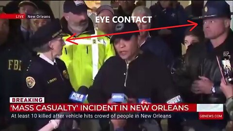 WHOA, Missed It! Police Chief's Face As New Orleans Mayor Says 'Terror Attack' During Early Presser