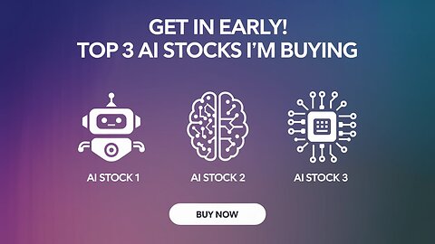 GET IN EARLY! Top 3 AI Stocks I'm Buying