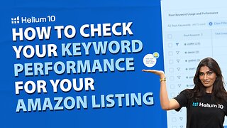 How to Check Your Keyword Performance for Your Amazon Listing | Listing Builder Pro Training