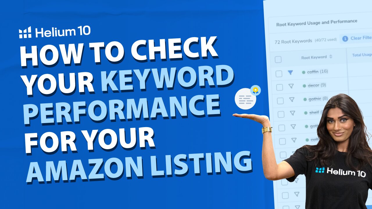 How to Check Your Keyword Performance for Your Amazon Listing | Listing Builder Pro Training