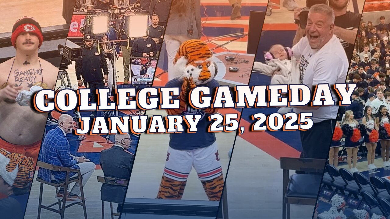 Auburn Hosts College Gameday 2025 | What It's Like to Attend!