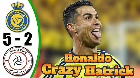 Ronaldo Back 💥 - Al Nassr vs Al Shabab 5-2 - All Goals & Highlights - 2025