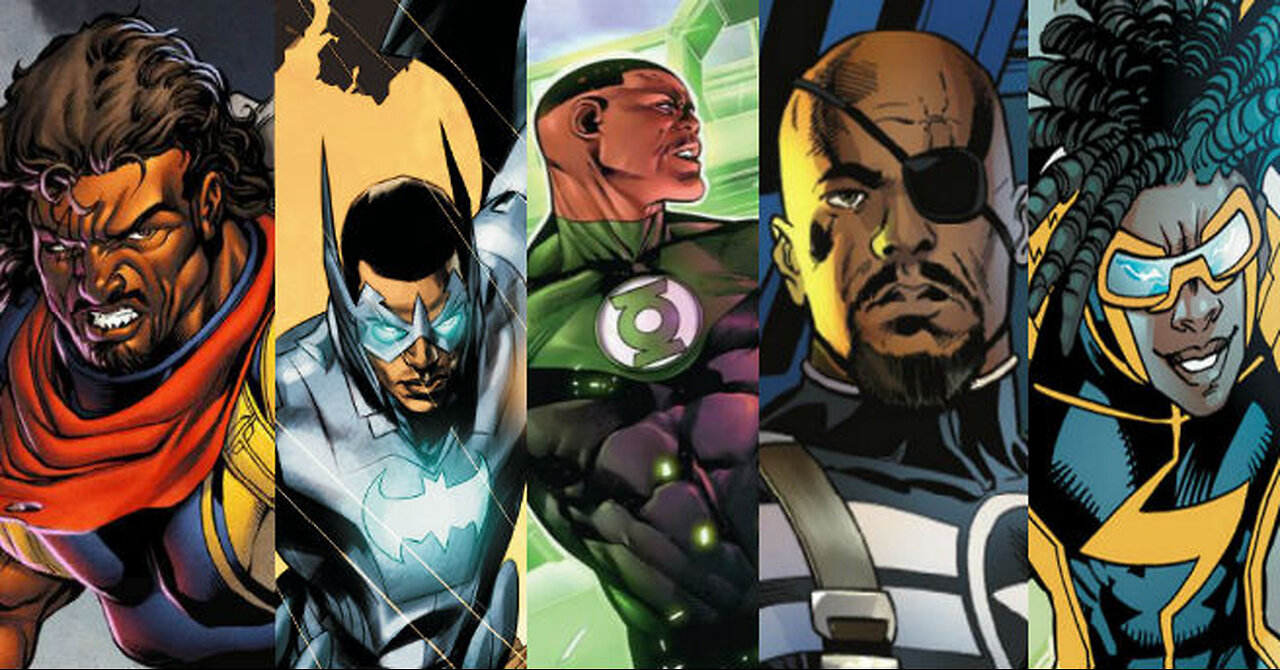 LEGENDARY MOVIES AND COMICS ARE PORTRAYING THE HEBREW ISRAELITE MEN AS THE REAL SUPERHEROES!!!