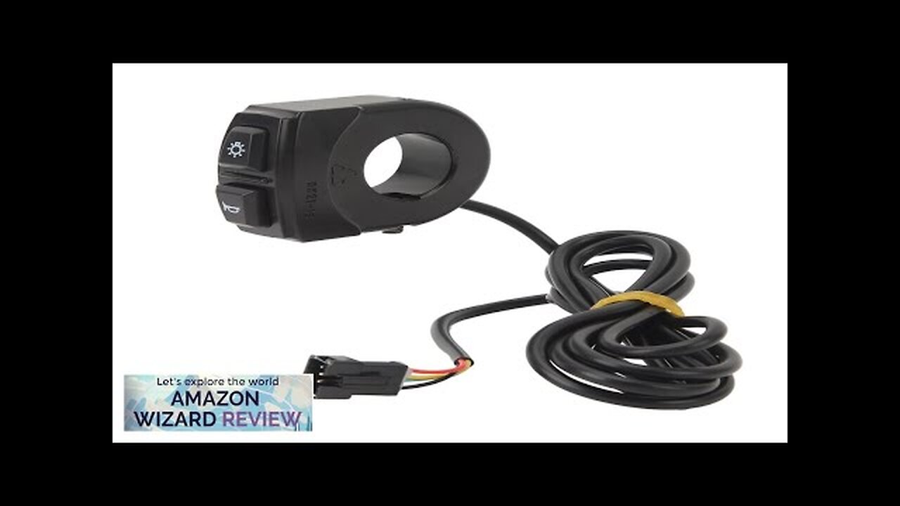 Ebike Headlight Switch 2 in 1 DK21 1S Electric Bike Light Switch Review