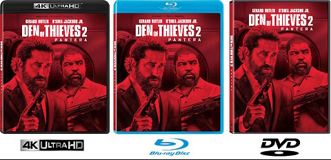 Den of Thieves 2: Pantera [4K UHD & Blu-ray & DVD Editions]