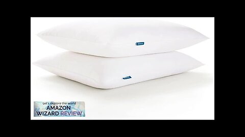 Bedsure Firm Pillows Standard Size Set of 2 Medium Firm Standard Bed Review