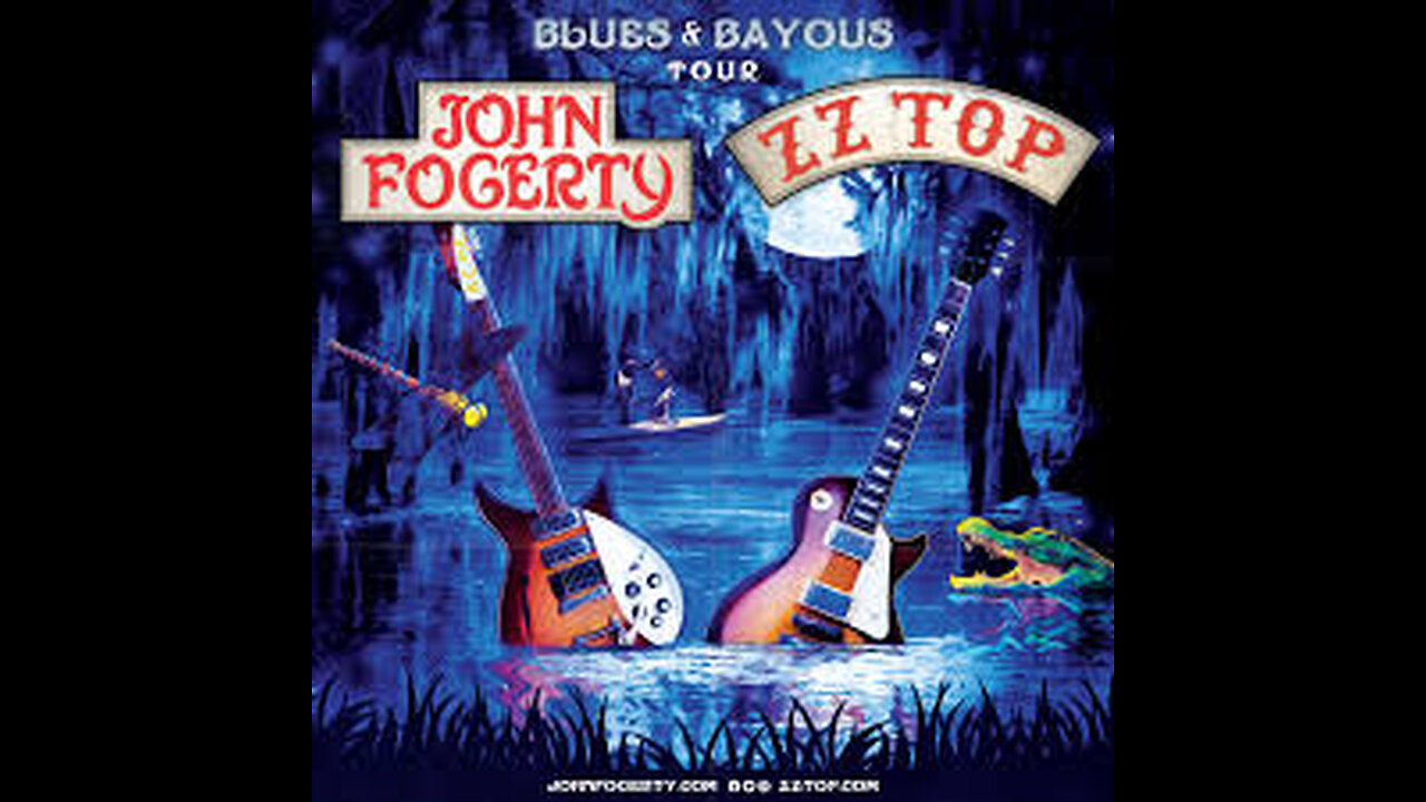 John Fogerty & ZZ Top - Blues & Bayous Tour In