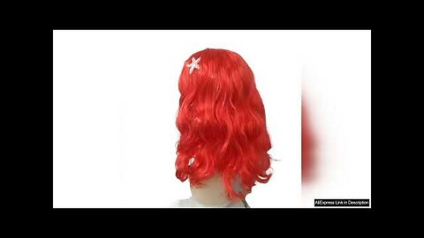 Little Mermaid Ariel Princess Girl Wig Accessories Halloween Carnival Party Kids Anime Review