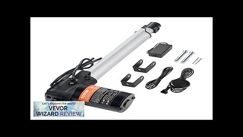 VEVOR 24V Linear Actuator Kit 10 Inch 0.98"/s 220lbs/1000N with IP44 Protection Review