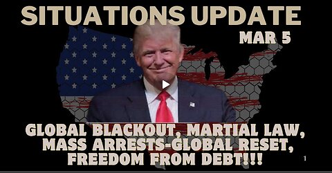 Situation Update: Global Blackout, Martial Law, Mass Arrests - Global Reset, Freedom From Debt!!