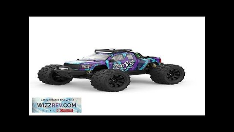 PT14R 1/14 2.4G 4WD 4CH RC Car Off-Road Climbing Truck High Speed Review