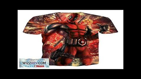 Muscle Deadpool Thumbs Up Cool Style Vibrant Design T-shirt Review