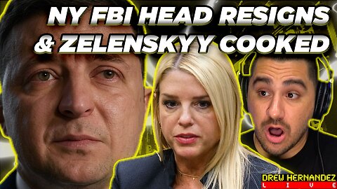 NY FBI HEAD RESIGNS AFTER BONDI EPSTEIN FILES FLOP & TRUMP SHUTS OFF UKRAINE MILITARY AID