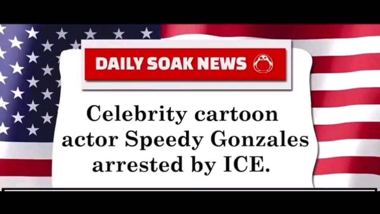 Breaking News: ICE just arrested a very famous celebrity. #newsbreak