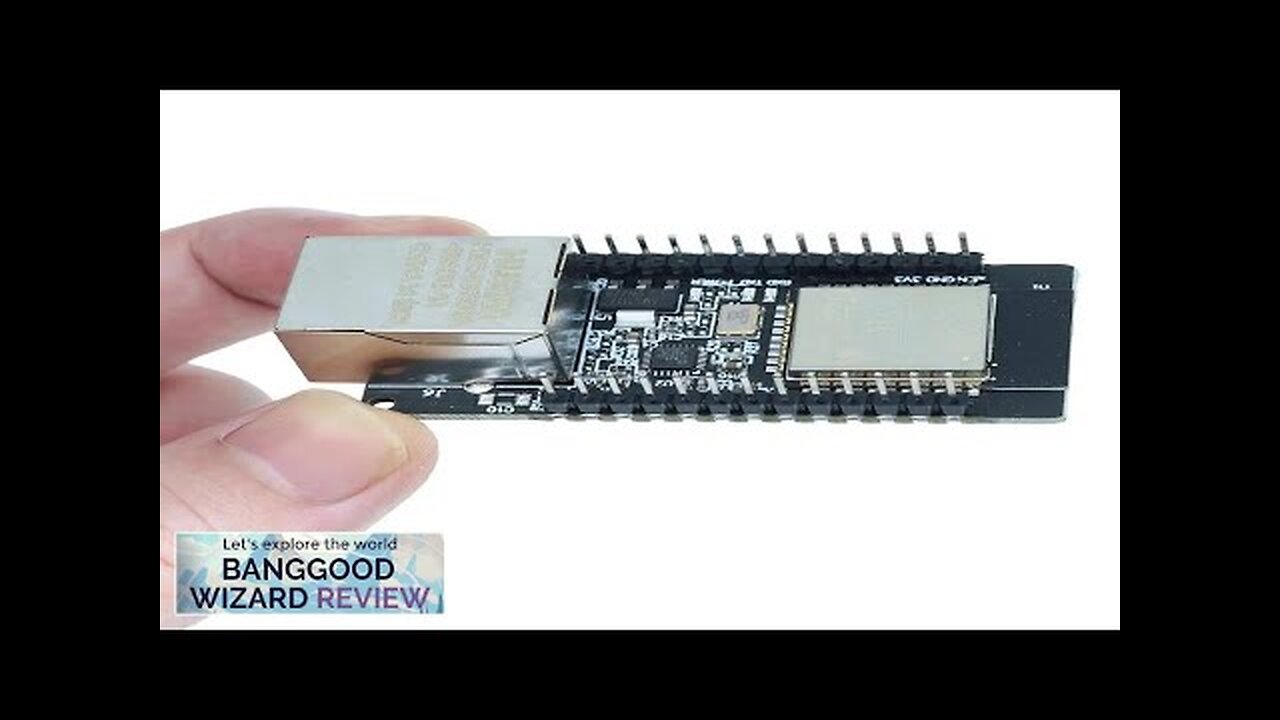 WT32-ETH01 ESP32 Wireless Module Ethernet WiFi Bluetooth Development Board Gateway RJ45 Review