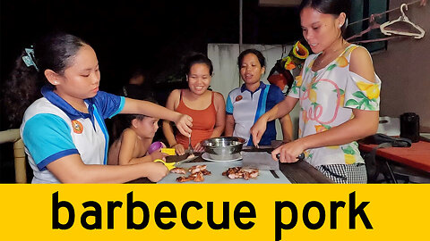 Filipinas Want To Eat Barbecue Pork