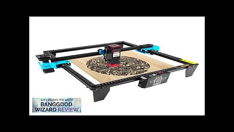 EU/UK/US/AU/MX Direct TWOTREES® 10W TTS-10 PRO Laser Engraver Upgraded Totem S Engraving Review