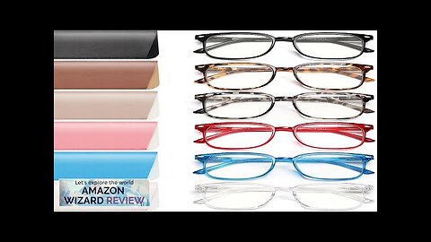 NOVIVON 6 Pack Reading Glasses Blue Light Blocking for Women Men Lightweight Review