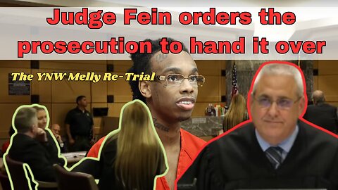 Judge Fein orders the prosecution to hand over the search warrant. #ynwmelly