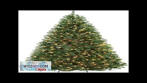 Casafield 7.5FT Realistic Pre-Lit Green Spruce Artificial Holiday Christmas Tree with Sturdy Review