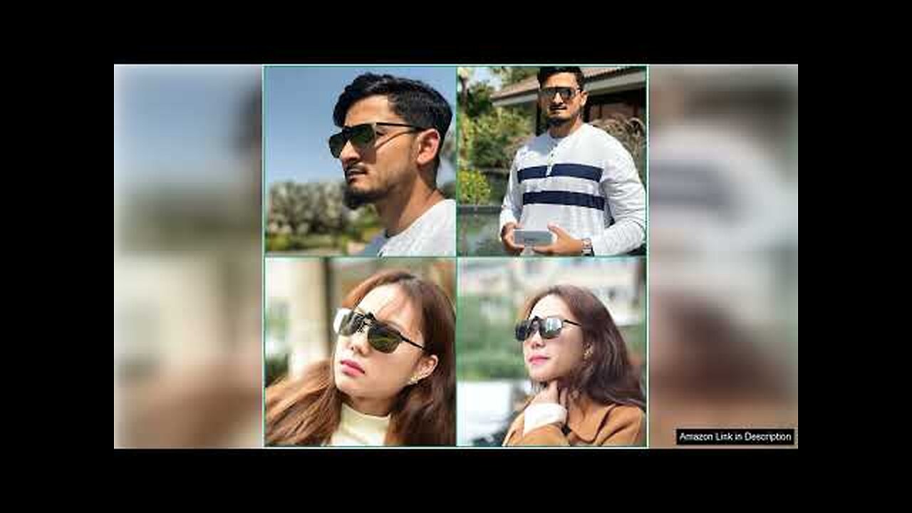 Polarized Unisex Clip on Flip up Sunglasses over Prescription and Reading Glasses Review