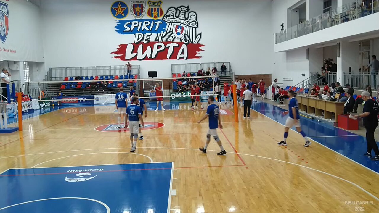 Live Volleyball. Steaua Bucuresti vs Universitatea Craiova