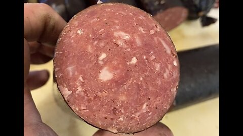 Lebanon Bologna with Venison and pork