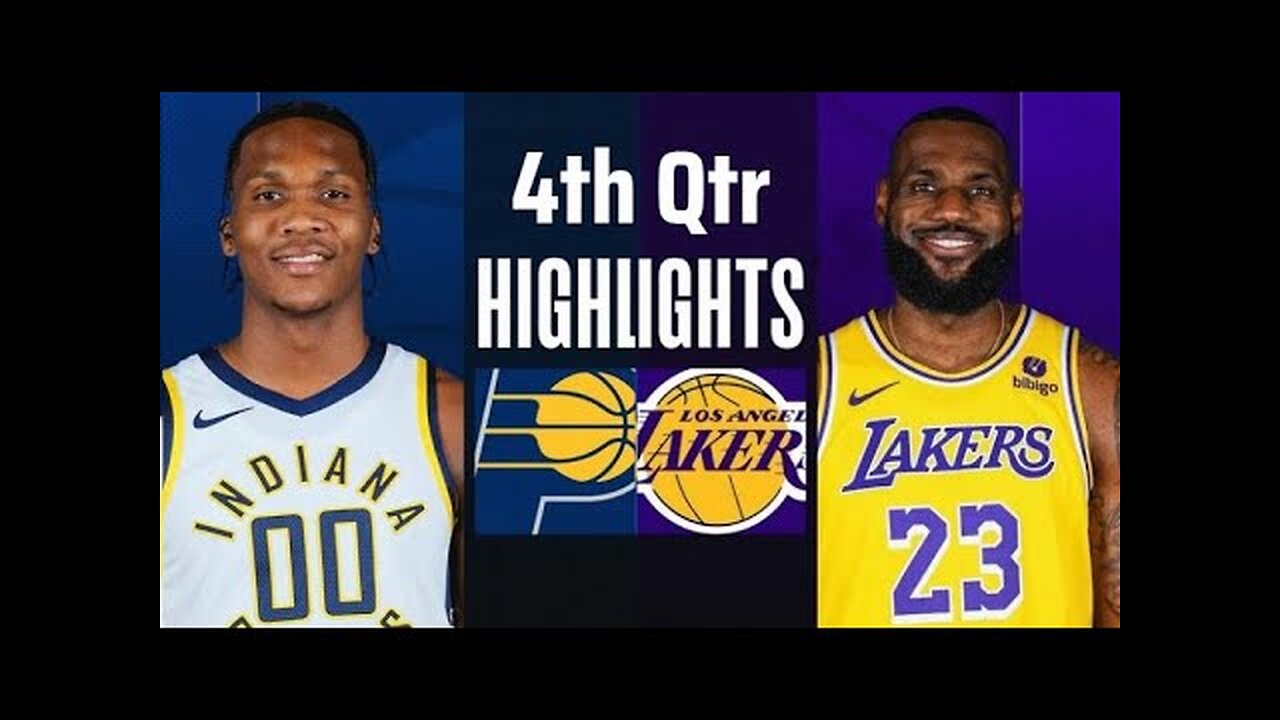 Los Angeles Lakers vs Indiana Pacers 4th Qtr Highlights - Mar 26 - 2025 NBA Highlights