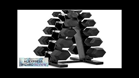 Dumbbell Dumbbell Set With Rack Multiple Options in 150lbs and 210lbs Review