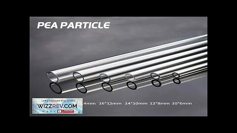 PC Water Cooling Transparent Arcylic Hard Tubes 50cm OD 10mm 12mm 14mm Review