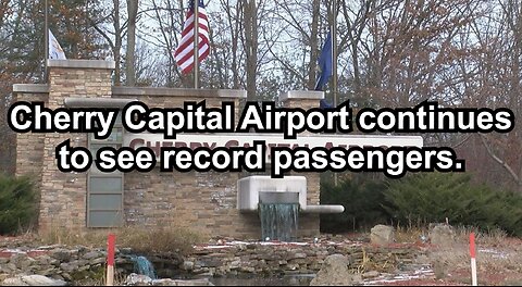 Cherry Capital Airport continues to see record passengers.