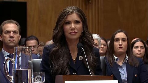 Kristi Noem testifies at Senate confirmation hearing for DHS Secretary nomination - January 17, 2025