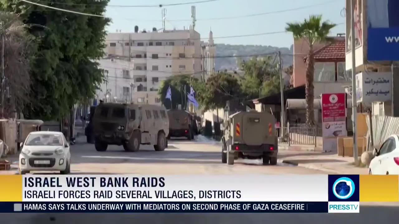 Israeli forces persist in their aggressive operations throughout the occupied West Bank